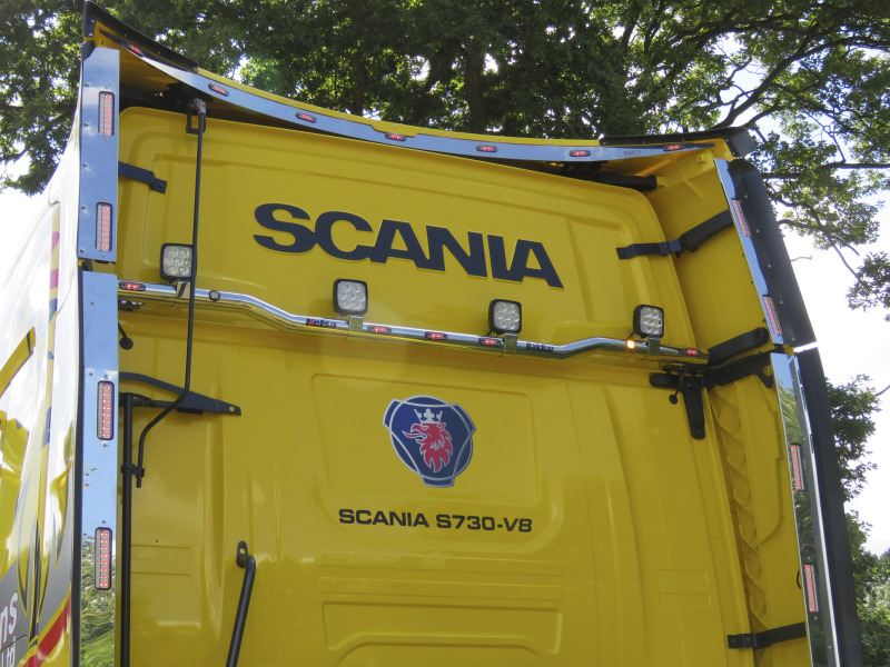 Dachlampenbügel BakBar tief für Scania NTG S & R